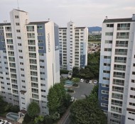 대구 신서동 영조3차 미세촘촘망 교체 시공